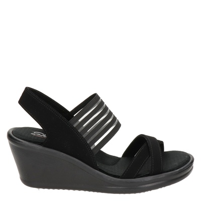 Skechers Rumblers - Sleehak - Zwart