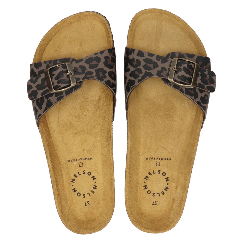Nelson - Slippers - Bruin