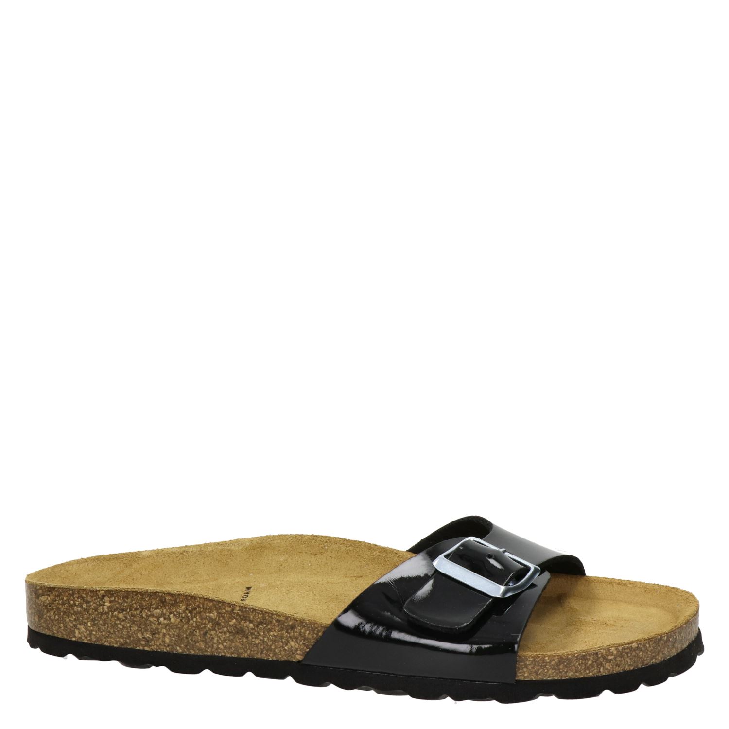 Nelson - Slippers voor dames - Zwart - Nelson.nl