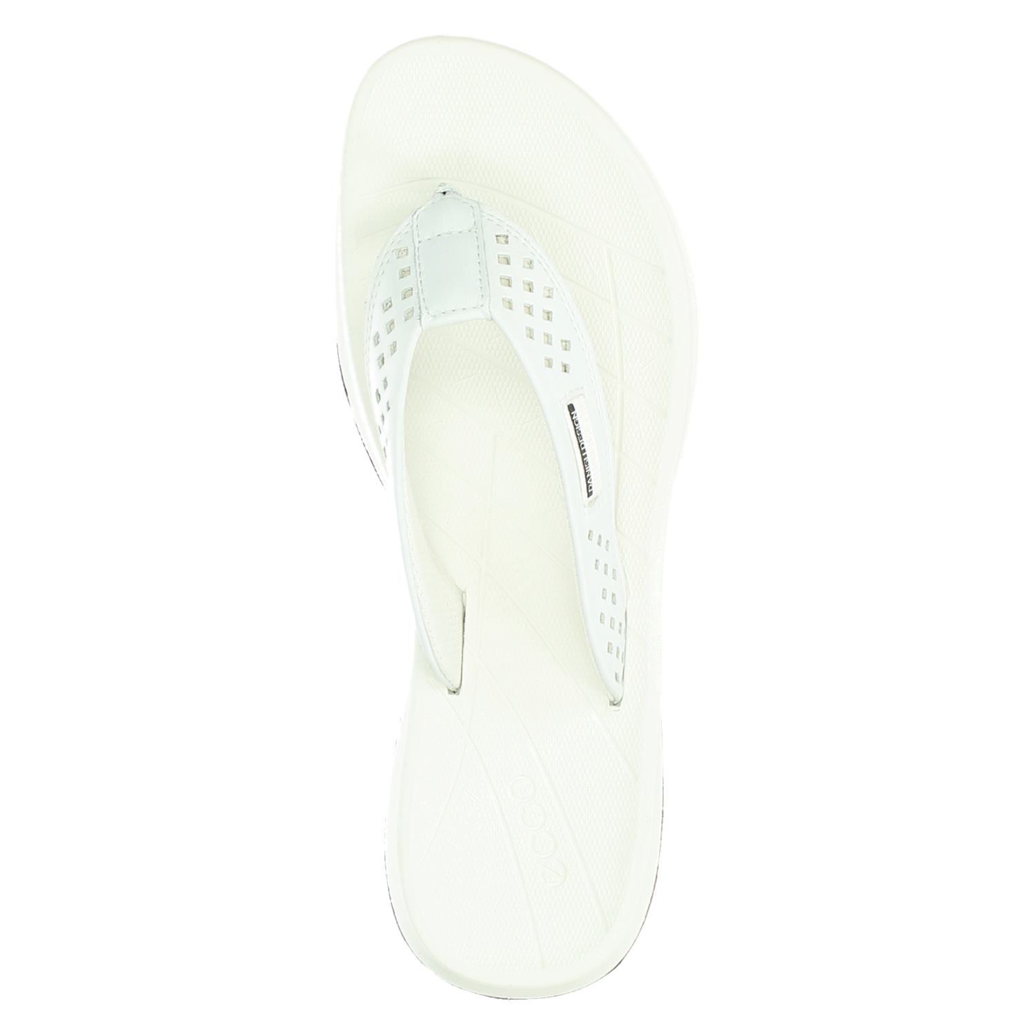 Ecco Tøffel - Slippers voor dames - Wit - Shoemixx.nl