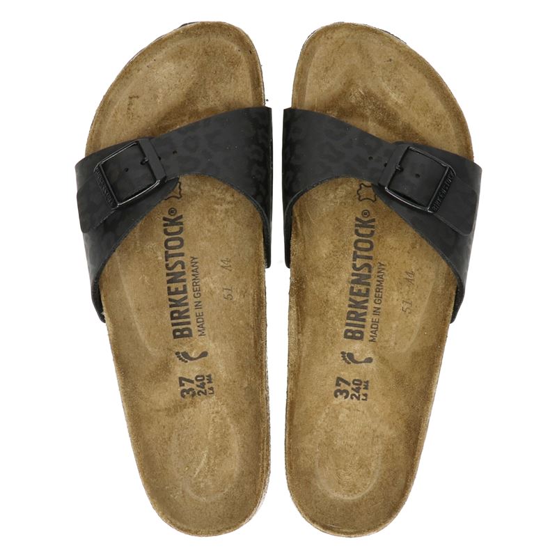 Birkenstock Madrid - Slippers - Zwart