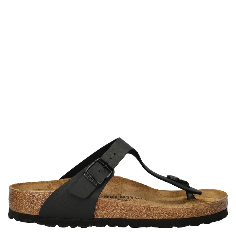 Birkenstock Gizeh - Slippers - Zwart