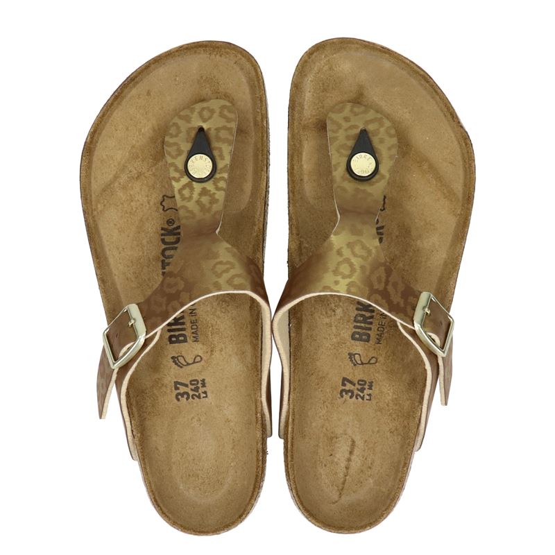 Birkenstock Gizeh - Slippers - Bruin