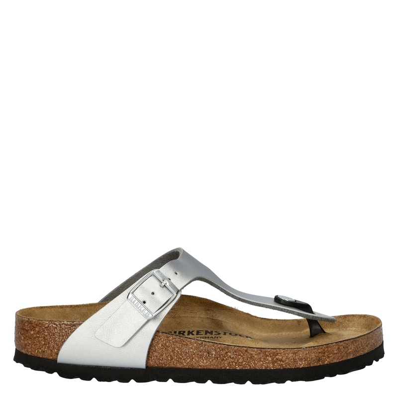 Birkenstock Gizeh - Slippers - Zilver