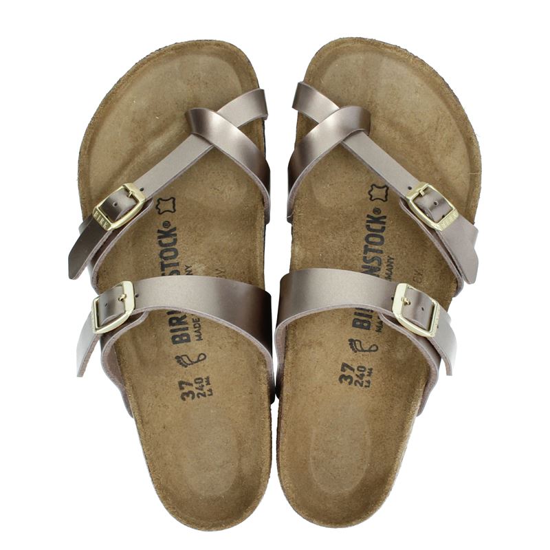 Birkenstock Mayari Sandalen Taupe birkenstock kopen in de aanbieding
