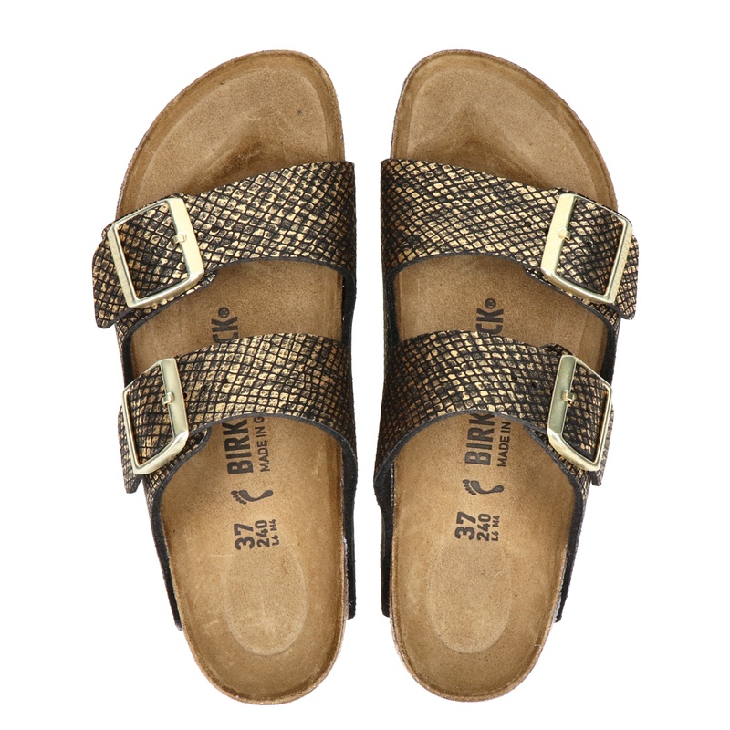 Birkenstock Arizona - Sandalen voor dames - Zwart - Nelson.nl