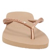 Havaianas Slim Crystal Glamour - Slippers - Rose goud