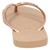 Havaianas Slim Crystal Glamour - Slippers - Rose goud