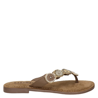Lazamani - Slippers - Beige