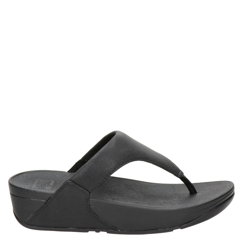 Fitflop Lulu Shimmer - Slippers - Zwart