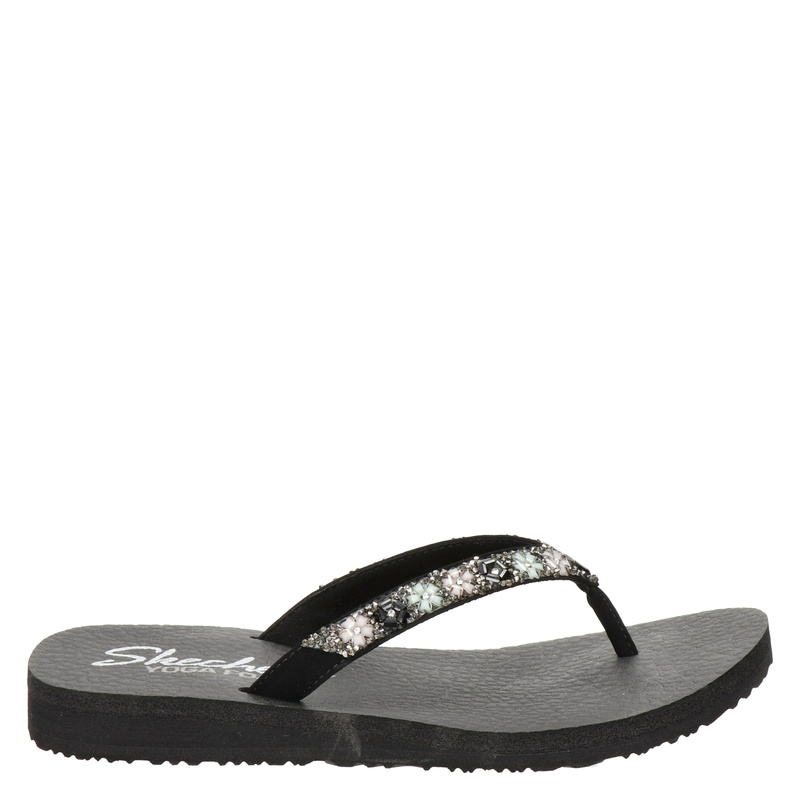 Skechers Cali Meditation - Slippers - Zwart