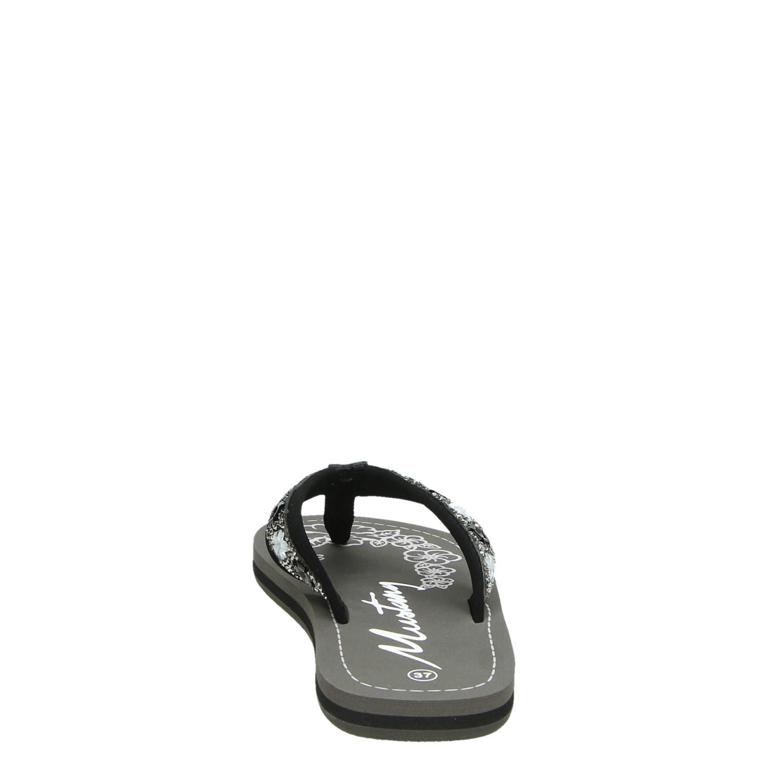Mustang - Slippers voor dames - Zwart - Nelson.nl