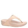 Fitflop Lulu Shimmer Toe Pose - Slippers - Roze