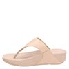 Fitflop Lulu Shimmer Toe Pose - Slippers - Roze