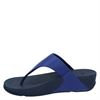 Fitflop Lulu Shimmer Toe Pose - Slippers - Blauw
