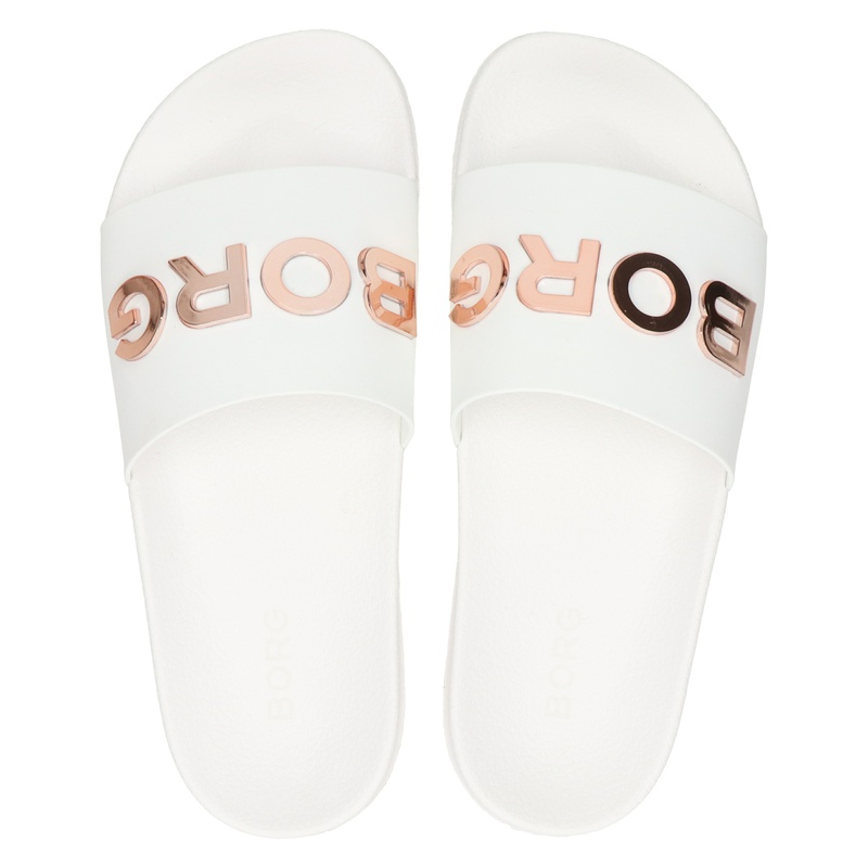 Bjorn Borg Knox Badslippers Voor Dames Wit Shoemixx nl Bjorn Borg Knox Badslippers Voor Dames Wit Shoemixx nl