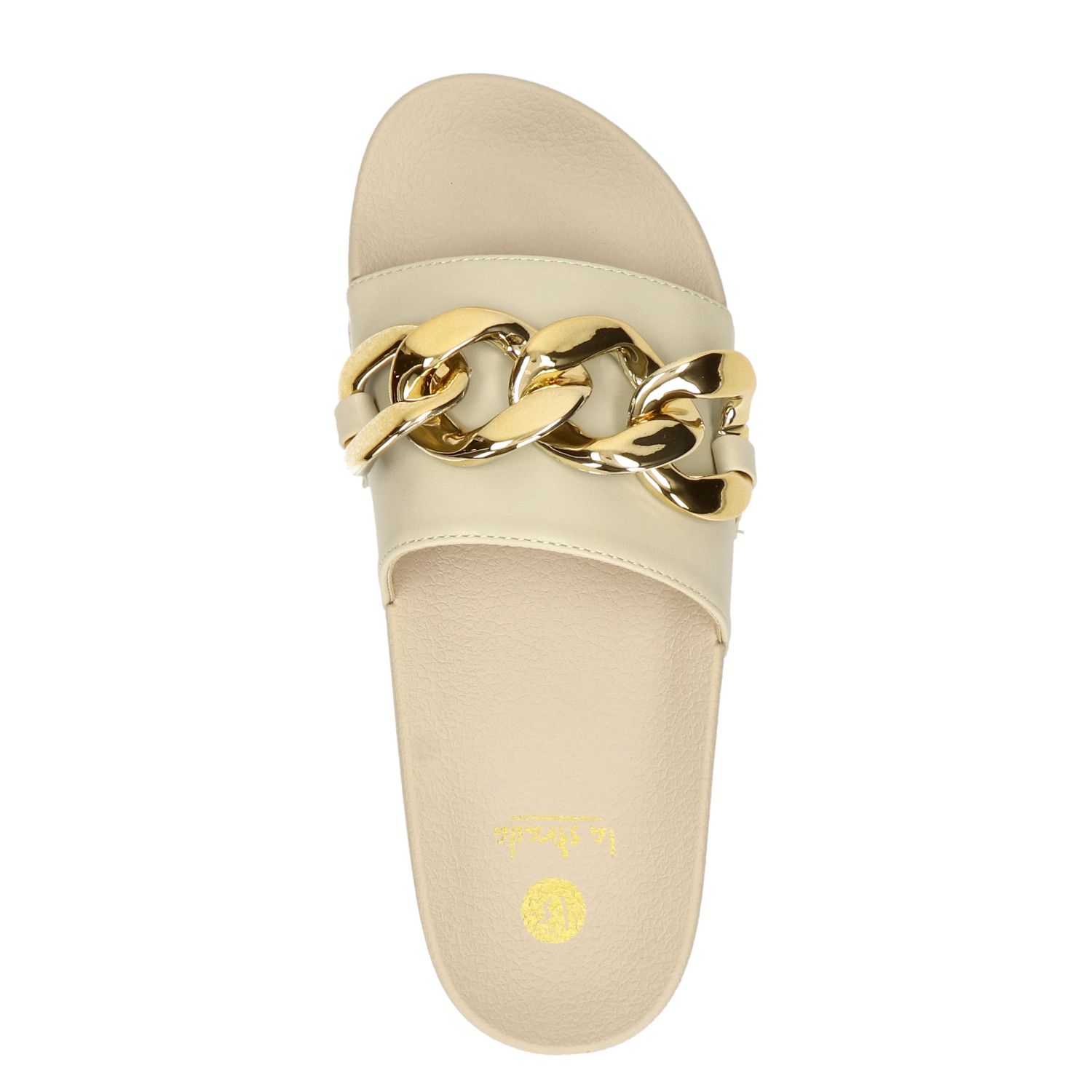 La Strada - Slippers voor dames - Beige - Shoemixx.nl