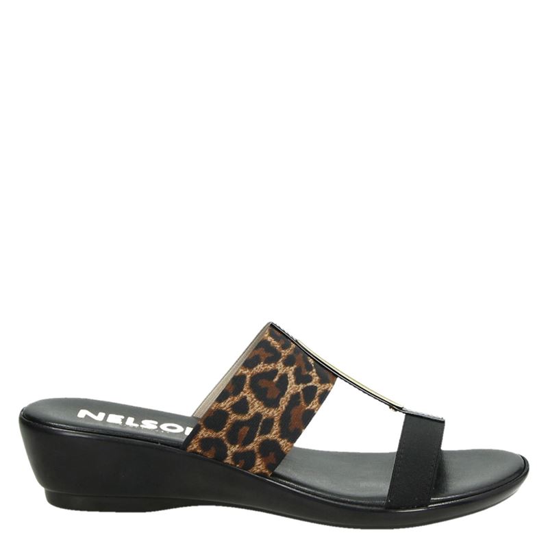 Nelson Slippers Zwart nelson kopen in de aanbieding