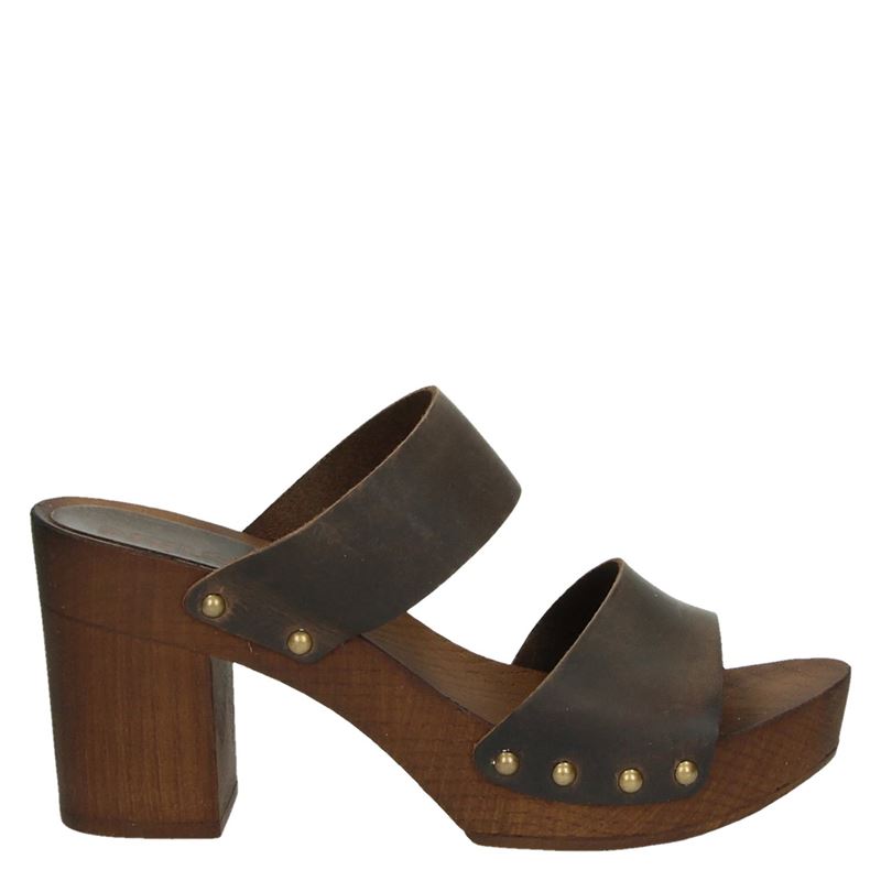 Nelson Sandalen Bruin nelson kopen in de aanbieding