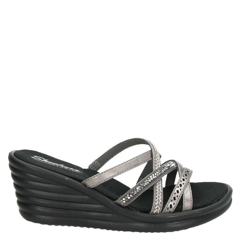 Skechers Rumblers Wave - Sleehak - Grijs