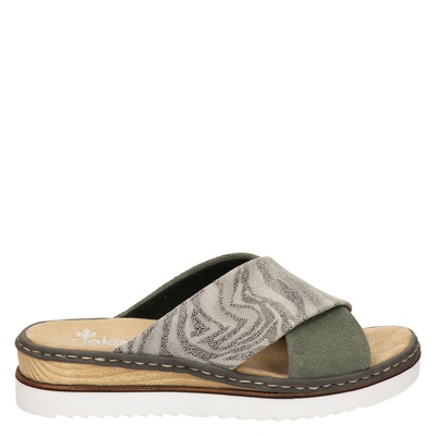 Rieker - Slippers - Grijs