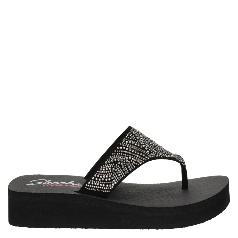 Skechers Vinyasa - Slippers - Zwart