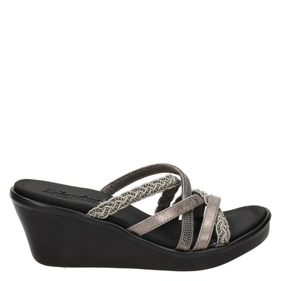 Skechers Rumble On - Sleehak - Zilver