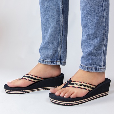 Tommy Hilfiger Sport - Slippers - Blauw