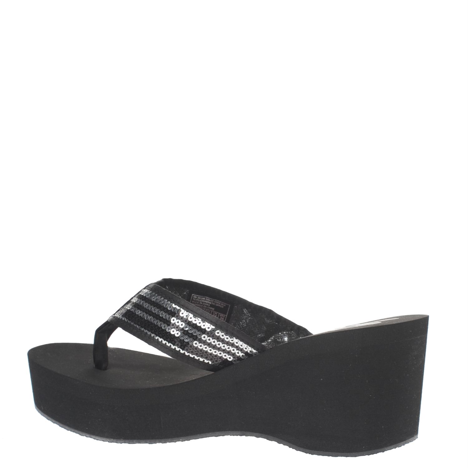 Skechers Dames Slippers Zwart