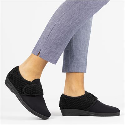 Nelson Home - Pantoffels - Zwart
