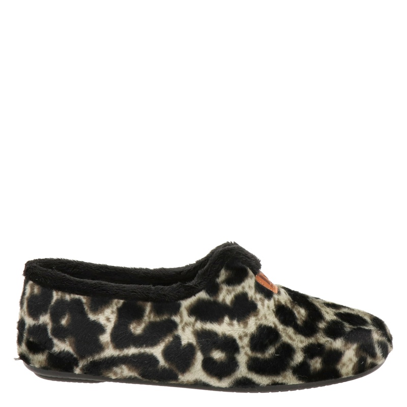 Nelson Home - Pantoffels - Zwart