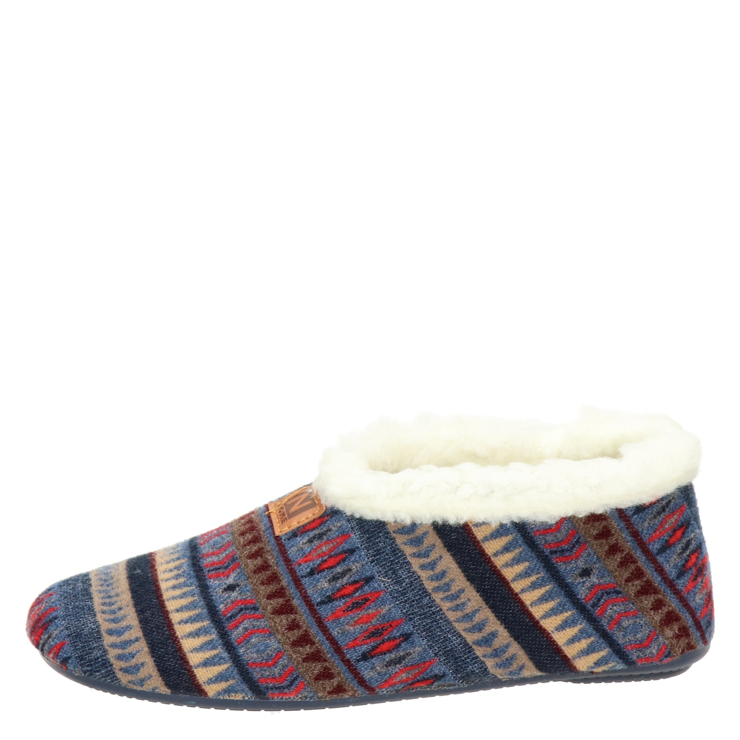 Nelson Home - Pantoffels voor dames - Blauw - Shoemixx.nl