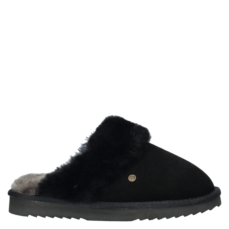 Warmbat Australia Flurry - Pantoffels - Zwart