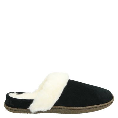 Sorel Nakiska Slide Pantoffels Zwart sorel kopen in de aanbieding