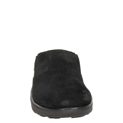 Fitflop Loaff Suede - Pantoffels voor dames - Zwart - Shoemixx.nl