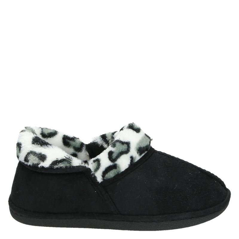 Nelson Pantoffels Zwart nelson kopen in de aanbieding