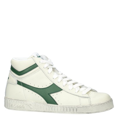 Diadora dames sneaker Game L High wit - groen