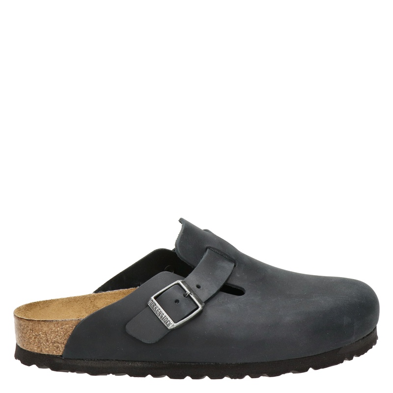 Birkenstock Boston - Sandalen - Zwart