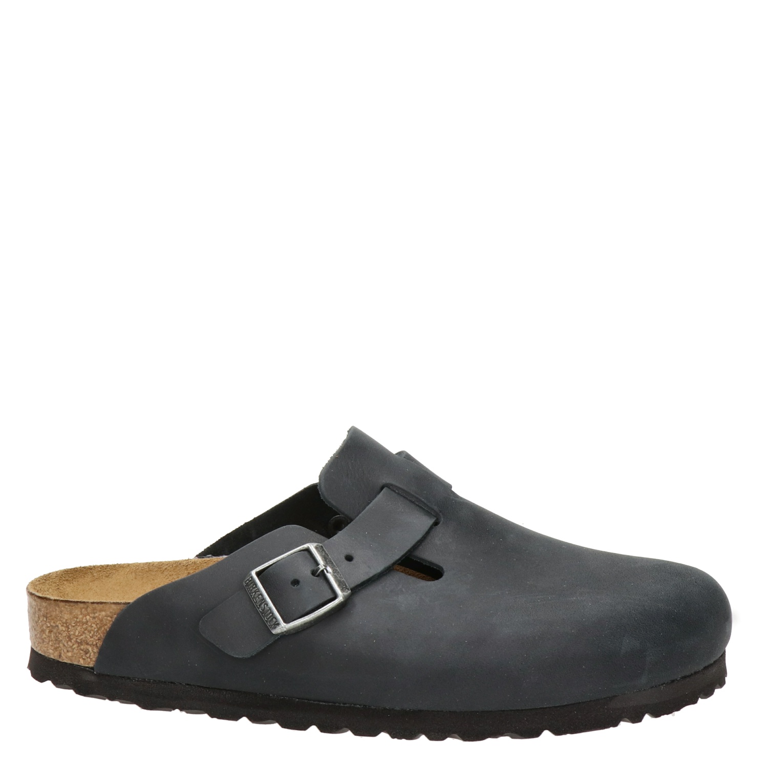 Birkenstock Boston Black Oiled Leather - Birkenstock Boston - Birkenstock  by Slippersnet