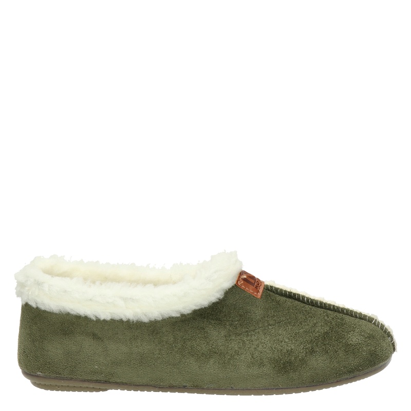 Nelson Home - Pantoffels - Groen
