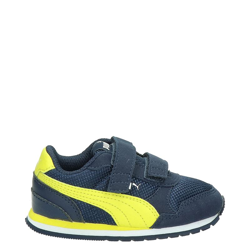Puma - Klittenbandschoenen - Blauw