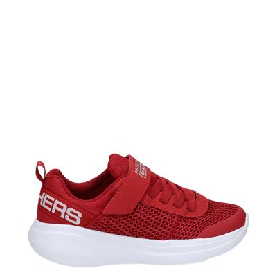 Skechers - Klittenbandschoenen - Rood