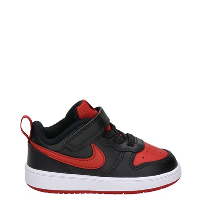 Nike Court Borough 2 - Klittenbandschoenen - Zwart