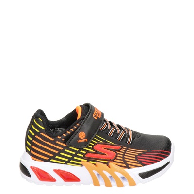 Skechers Flex glow elite - Klittenbandschoenen - Zwart
