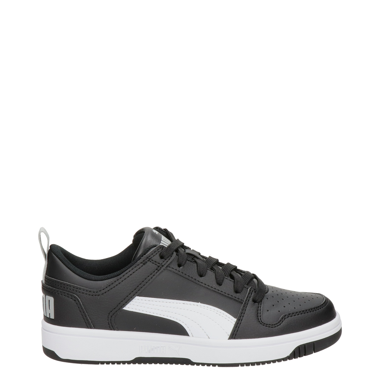 Puma Rebound Lay Up - Lage sneakers voor jongens - Zwart - Nelson.nl
