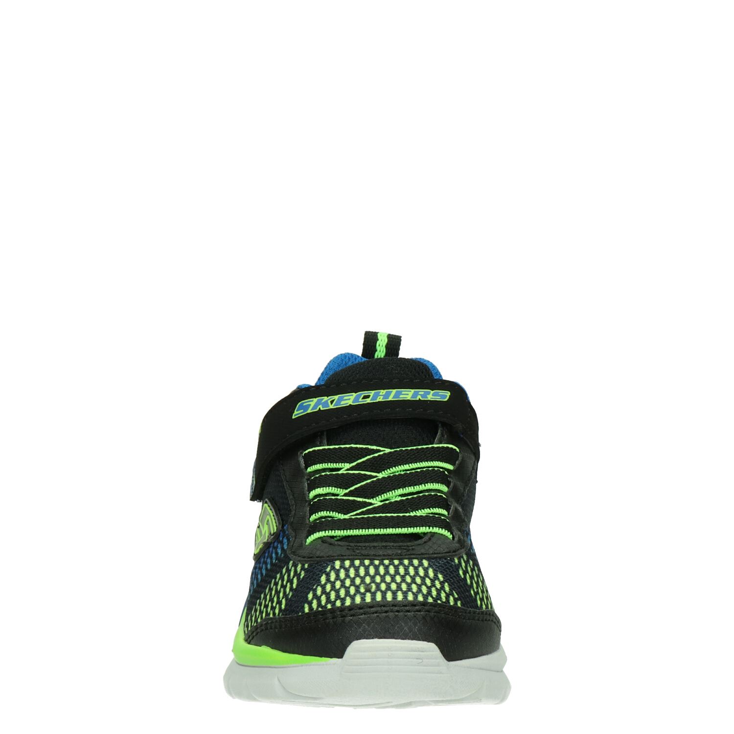 Skechers S-Lights - Klittenbandschoenen voor jongens - Zwart - Shoemixx.nl