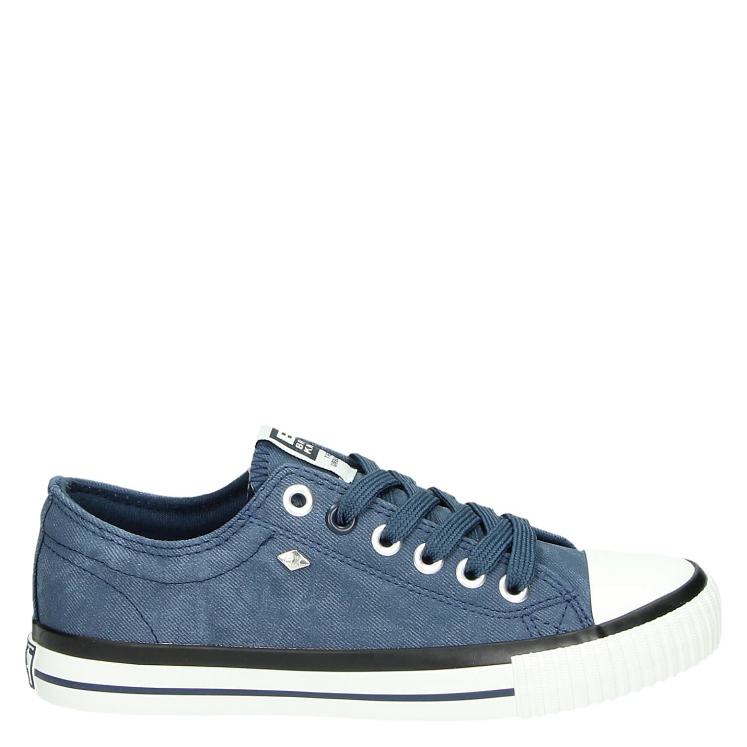 British Knights - Lage sneakers voor jongens - Blauw - Shoemixx.nl