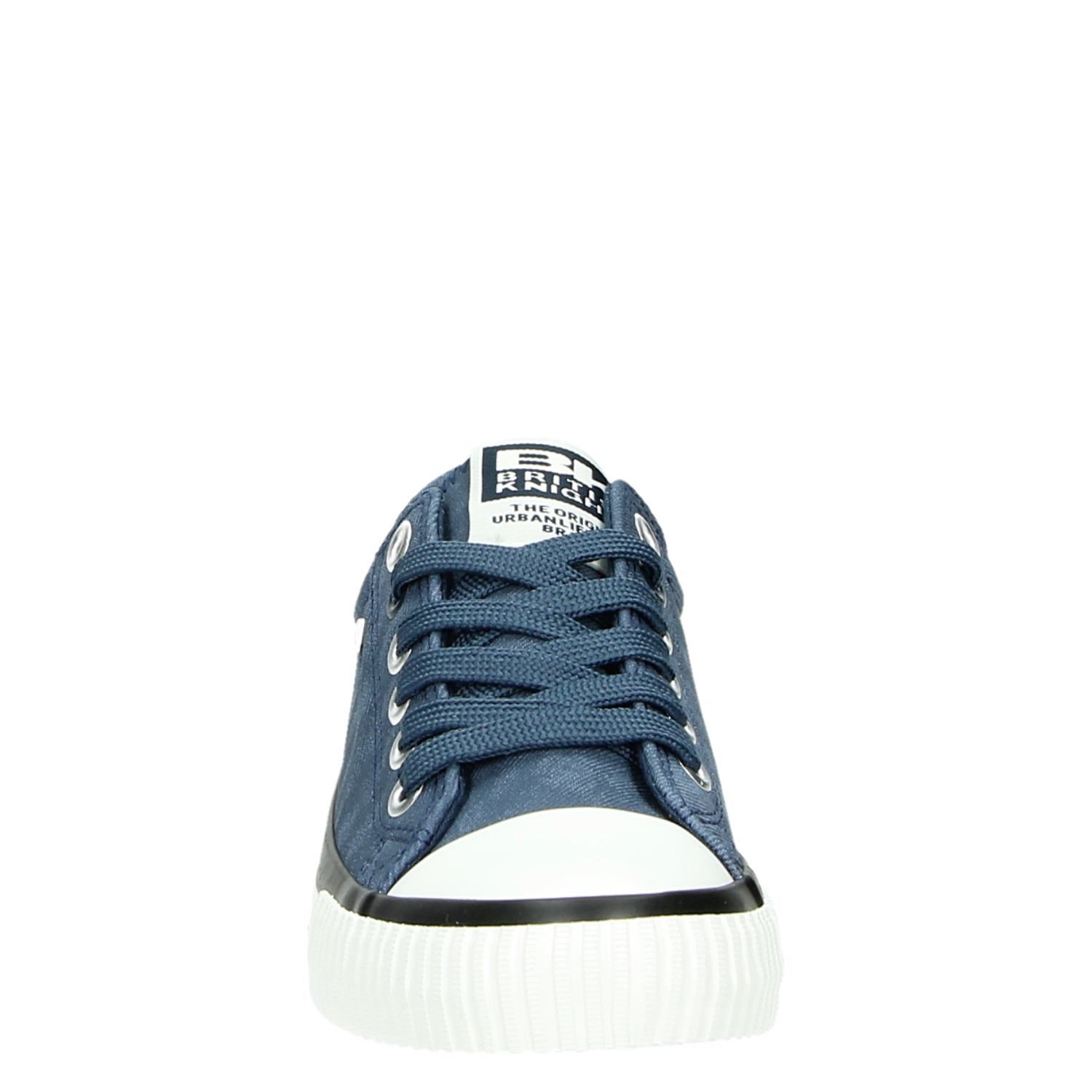 British Knights - Lage sneakers voor jongens - Blauw - Shoemixx.nl