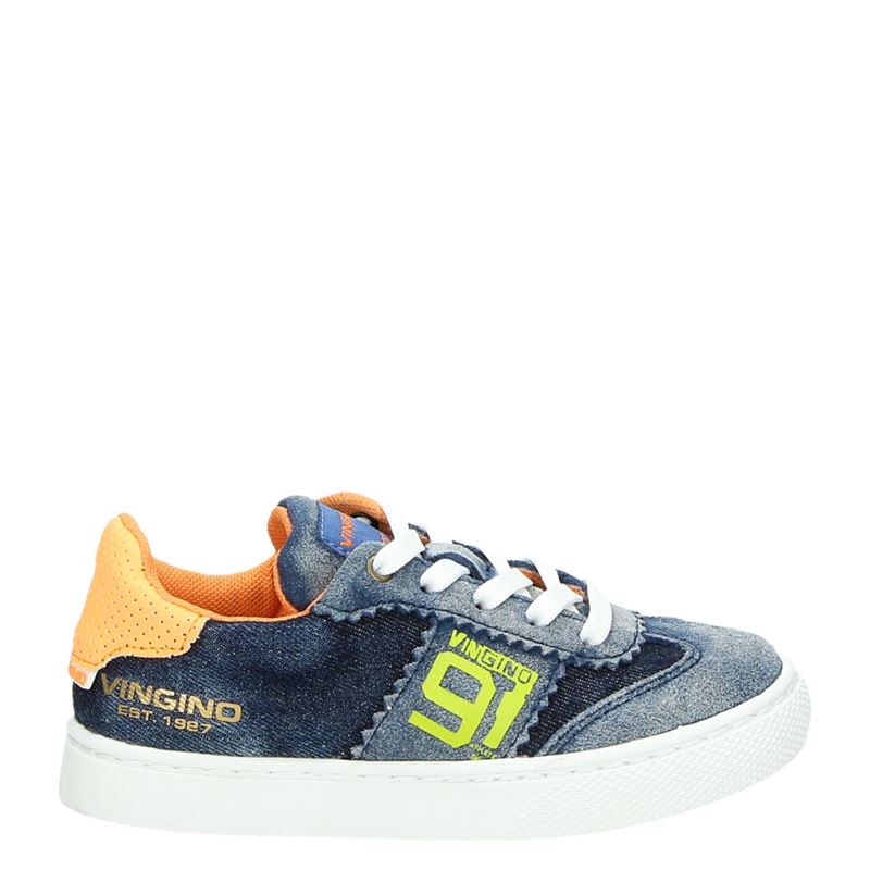 Vingino Danilo Lage Sneakers Blauw vingino kopen in de aanbieding