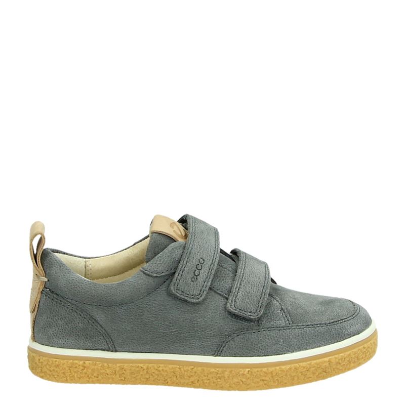 Ecco Crepetray Klittenbandschoenen Grijs ecco kopen in de aanbieding